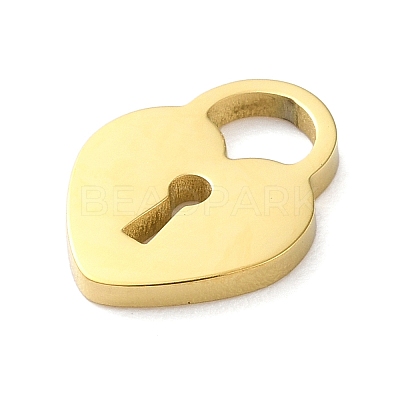 Ion Plating(IP) 304 Stainless Steel Laser Cut Charms STAS-N104-11G-1