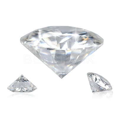 Brilliant Round Cut Moissanite Loose Stones Cabochons RGLA-F081-01M-1
