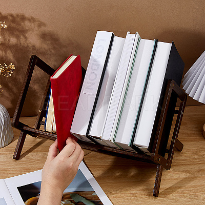 Bamboo Desktop Bookshelves DJEW-WH0816-006-1