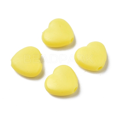 Heart PVC Plastic Cord Lock for Mouth Cover KY-D013-04C-1