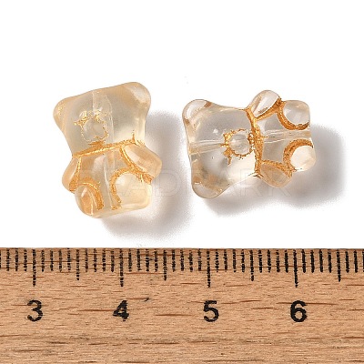 Transparent Lampwork Beads LAMP-P065-06A-06-1