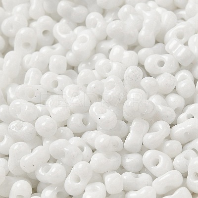 Baking Paint Glass Seed Beads SEED-K009-01A-25-1