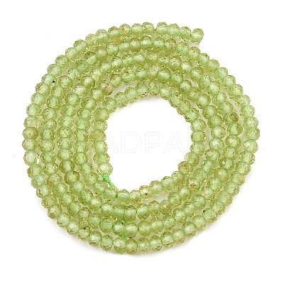 Natural Peridot Beads Strands G-ONLY-T-B07-01-1