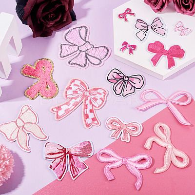15Pcs 15 Styles Computerized Embroidery Cloth Patches PATC-TA0001-12-1