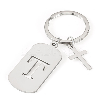 1Pc Stainless Steel Keychains KEYC-TADJ0001-08T-1