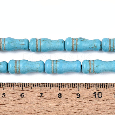 Synthetic Turquoise Beads Strands G-N352-15-1