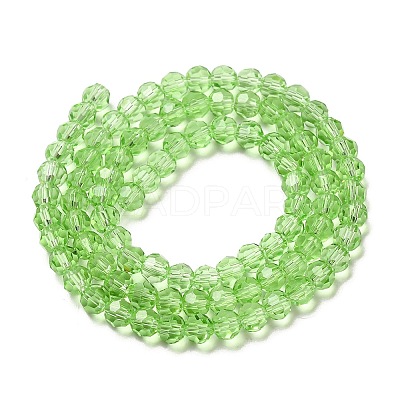 Transparent Glass Beads EGLA-A035-T4mm-D09-1