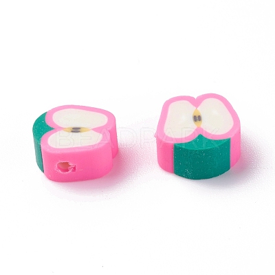 Handmade Polymer Clay Beads X-CLAY-R069-01C-01-1