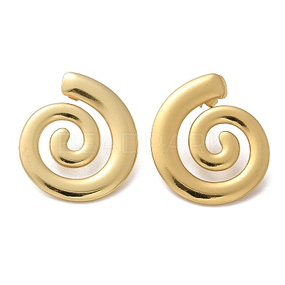 304 Stainless Steel Stud Earrings for Women EJEW-L296-007G-02-1