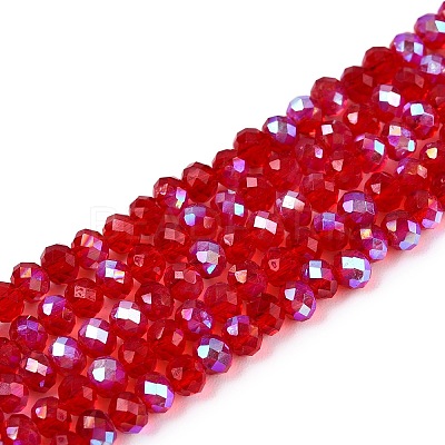 Electroplate Glass Beads Strands LS-EGLA-A044-T3mm-L01-1