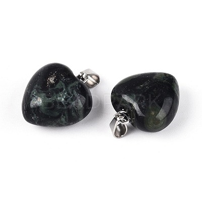 Natural Kambaba Jasper Pendants G-T143-49B-1