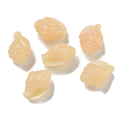 Synthetic Coral Carved Beads Strands CORA-I023-07-1