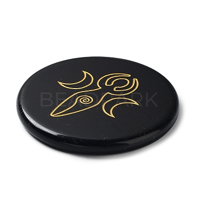 Natural Obsidian Display Decorations DJEW-P014-A01-1