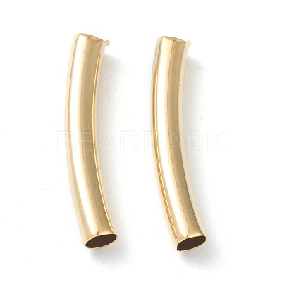 Brass Tube Beads KK-Y003-90C-G-1