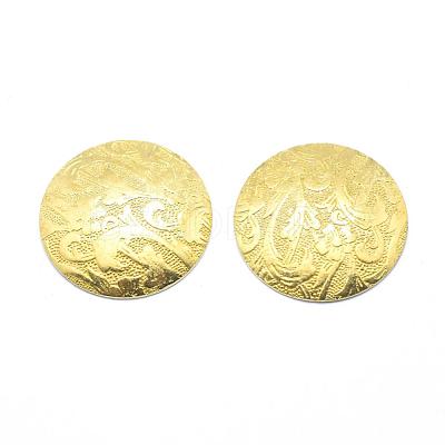 Brass Cabochons KK-A143-43C-RS-1