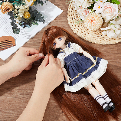 Fiber Wig Caps AJEW-WH0696-224A-1