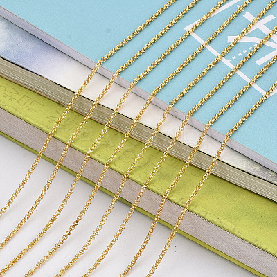 Brass Rolo Chains X-CHC-S008-002I-G-1