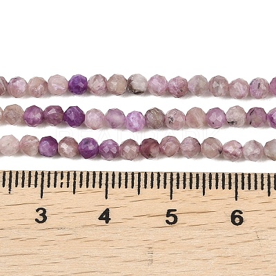 Natural Charoite Beads Strands G-B175-D15-3mm-1