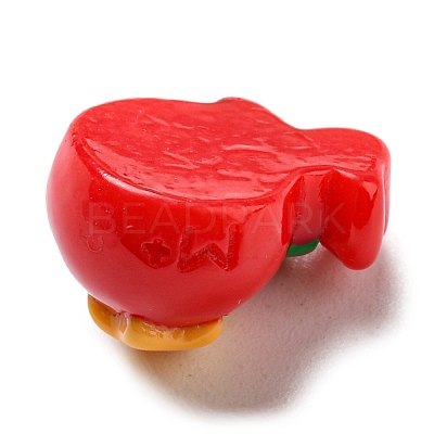 Christmas Opaque Resin Cabochons LS-RESI-K027-21F-1