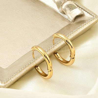 PVD Vacuum Plating 304 Stainless Steel Huggie Hoop Earrings for Women EJEW-F280-07J-G-1