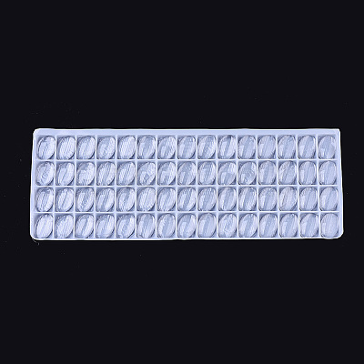 Transparent Glass Cabochons GGLA-R022-20x30-B-1