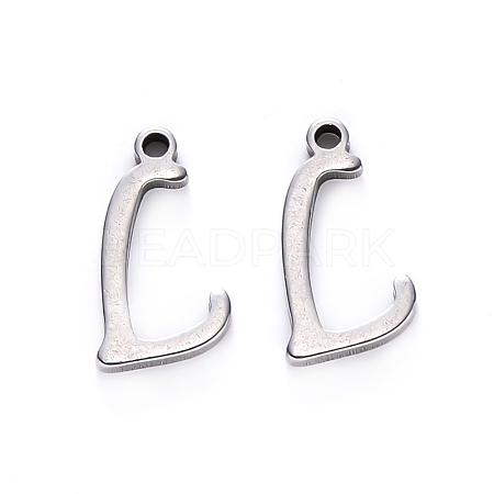 Tarnish Resistant 201 Stainless Steel Charms STAS-R105-L-1