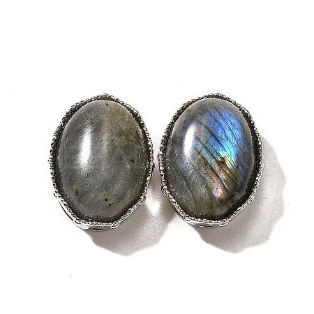 Natural Labradorite Multi-Strand Links KK-M304-03P-16-1