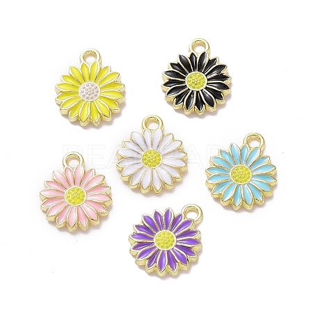 Alloy Enamel Pendants ENAM-A139-05G-1