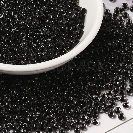 12/0 Transparent Glass Seed Beads X-SEED-F003-03C-08-1