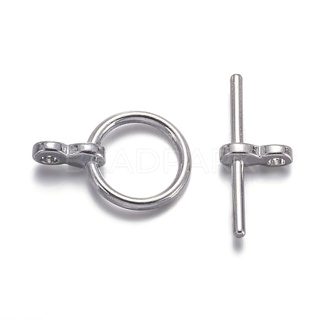 Tibetan Style Toggle Clasps LS-TIBE-AB2035Y-N-NF-1