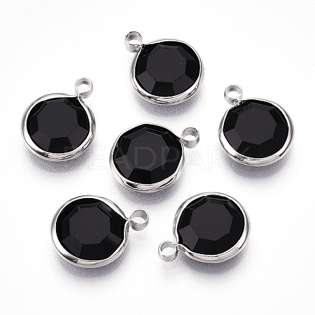 K9 Glass Charms X1-GLAA-T023-37B-01-1