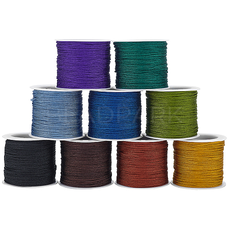 10 Rolls 10 Colors Chinlon Thread OCOR-WR0001-40-1