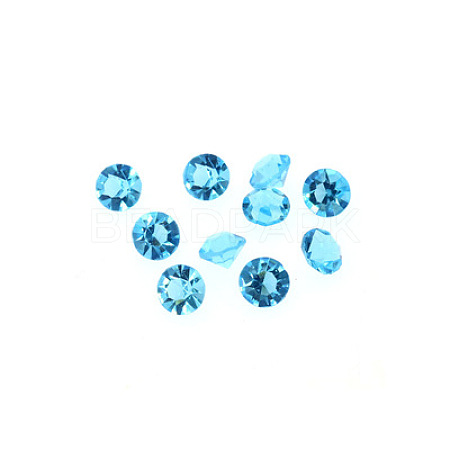 Glass Rhinestone Cabochons GLAA-TAC0005-4mm-12-1