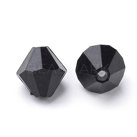 Transparent Acrylic Beads X1-TACR-S146-4mm-27-1