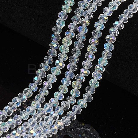 Electroplate Glass Beads Strands LS-EGLA-A034-T1mm-L19-1