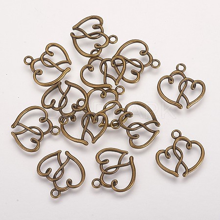 Valentines Gifts Idea for Her 2015 Tibetan Style Alloy Pendants LS-X-TIBEP-21057-AB-NR-1
