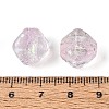 Handmade Foil Glass Beads Strands FOIL-N033-01A-4