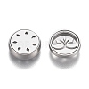 304 Stainless Steel Diffuser Locket Clips AJEW-N025-02P-4