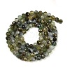 Natural Green Tourmaline Beads Strands G-F798-A03-02-3
