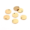 Ion Plating(IP) 304 Stainless Steel Charms STAS-I141-03D-G-1