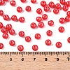 Opaque Baking Painted Glass Beads DGLA-T004-02K-4