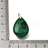 Synthetic Malachite Pendants GG-CBA7610-07G-10-3
