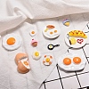 10Pcs 10 Style Fried Egg Pendants for DIY Jewelry Making Finding Kit DIY-SZ0005-84-4