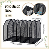 1Pc Iron Bookends AJEW-AR0005-08A-2