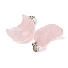 Natural Rose Quartz Pendants G-F820-02L-07-3
