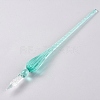 Handmade Glass Dip Pen AJEW-WH0121-43E-1