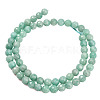 Natural Amazonite Beads Strands G-C280-B13-6mm-3