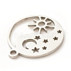 Non-Tarnish 201 Stainless Steel Pendants LS-STAS-G258-05P-3
