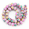 Handmade Polymer Clay Beads Strands CLAY-N008-055-04-2