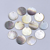 Black Lip Shell Pendants X-SSHEL-S251-36B-1